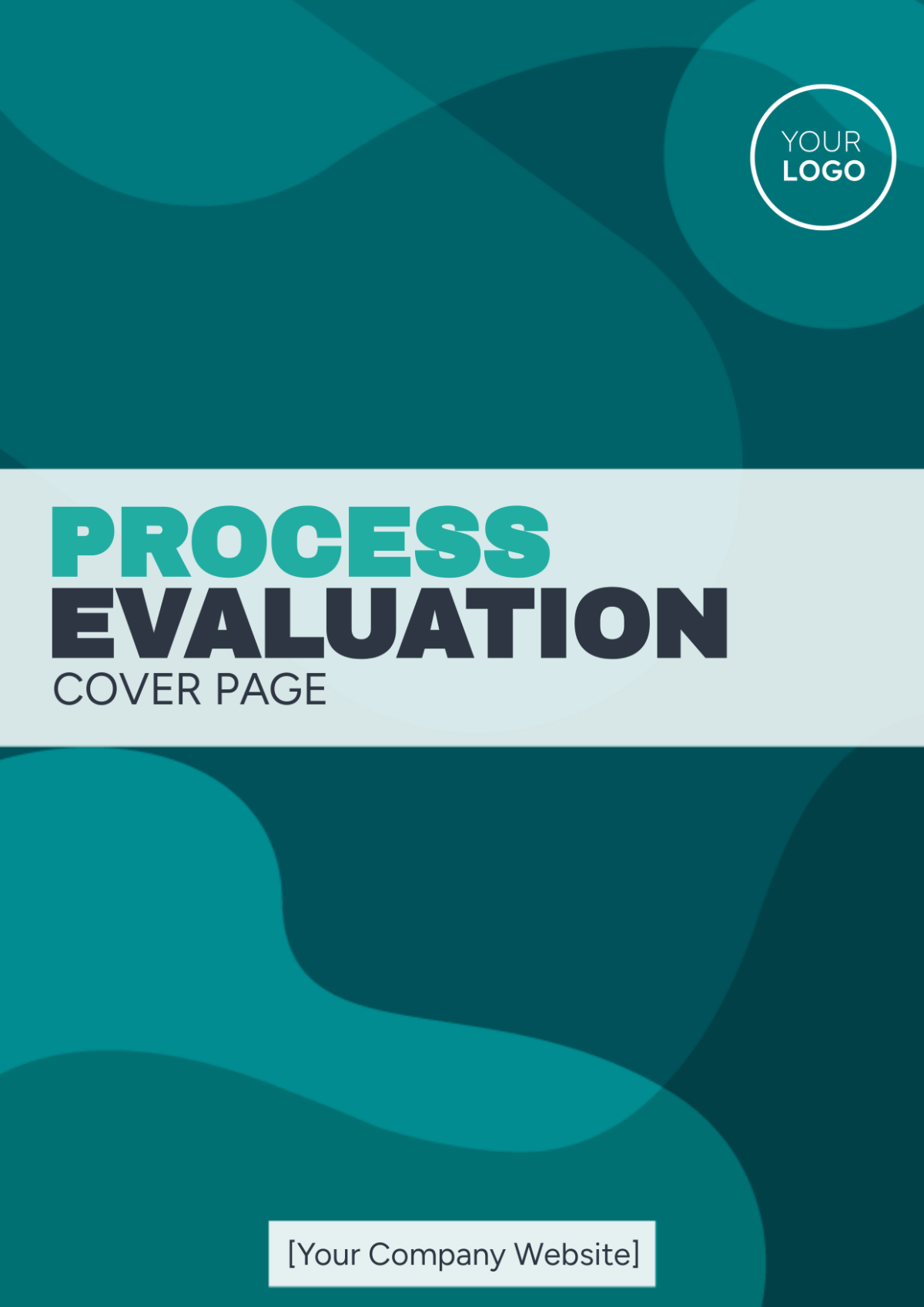Process Evaluation Cover Page