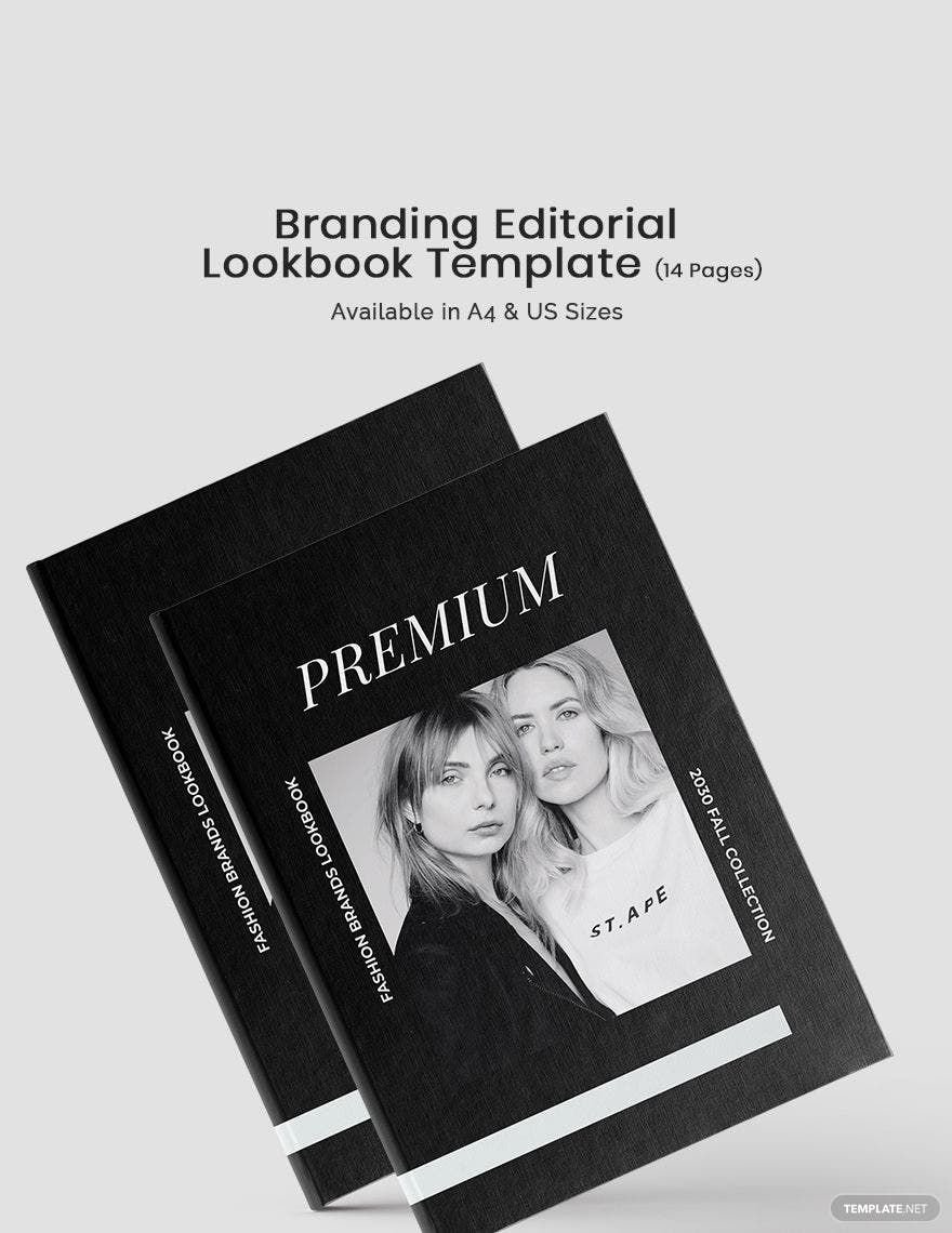 Branding Editorial Lookbook Template