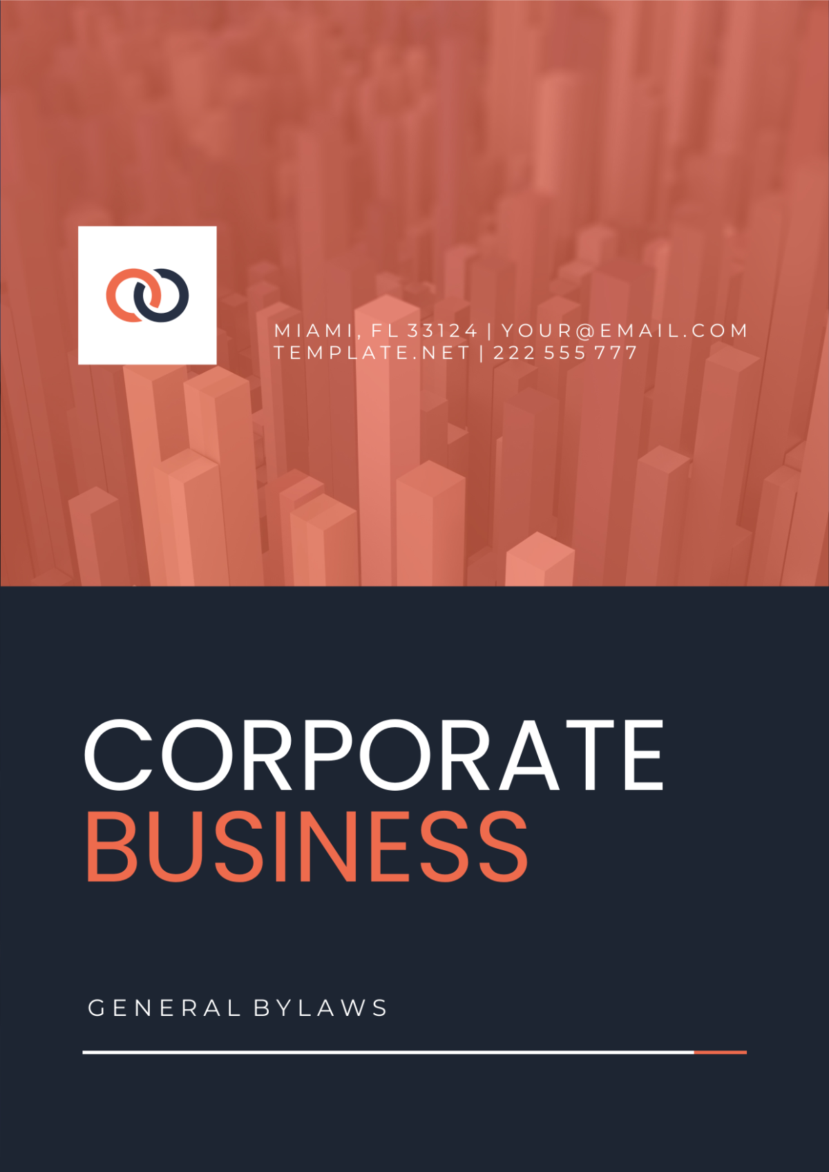 Corporate Bylaws Cover Page