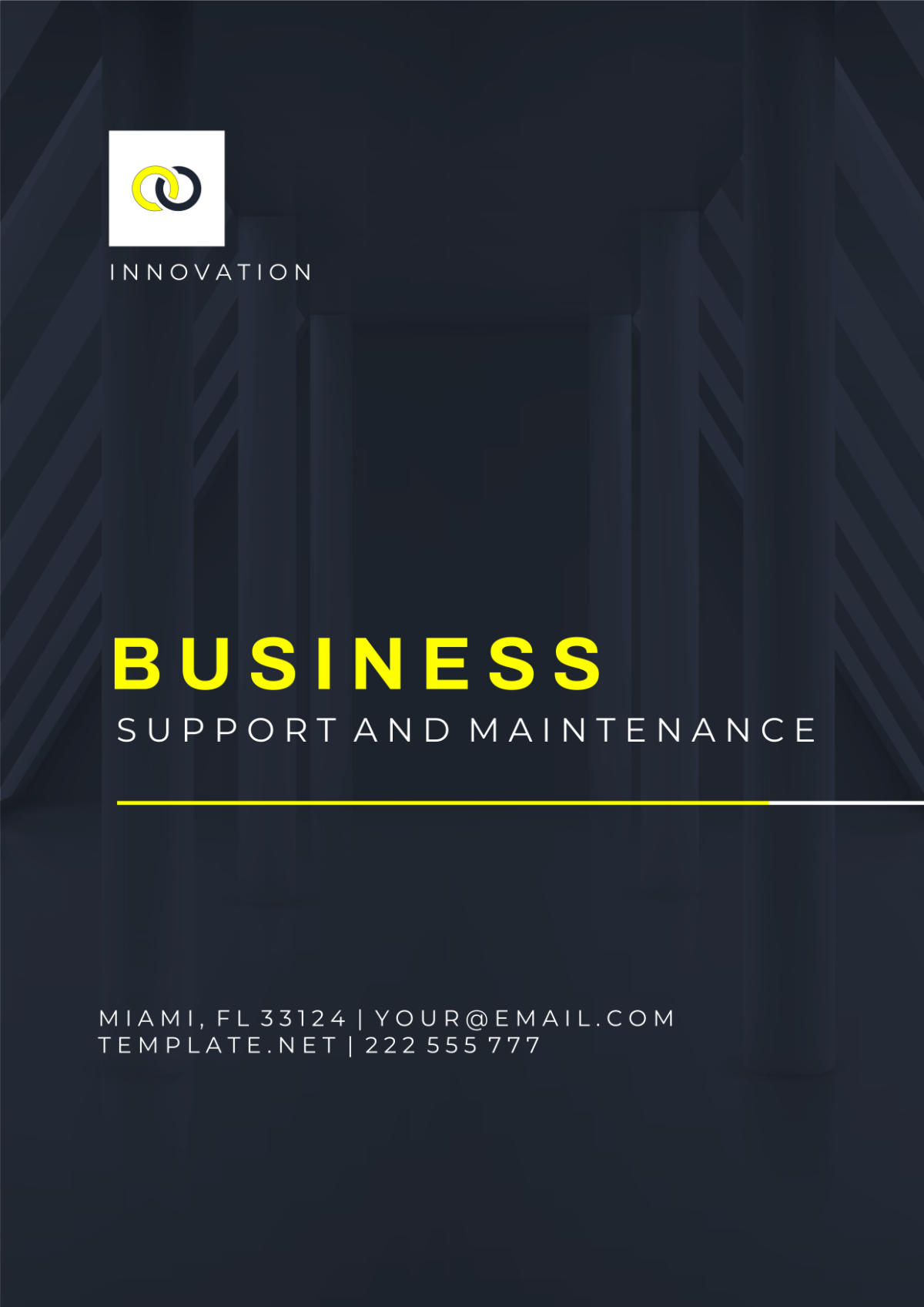 Corporate Support and Maintenance Cover Page