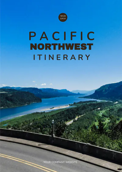 Free Pacific Northwest Trip Itinerary Template to Edit Online