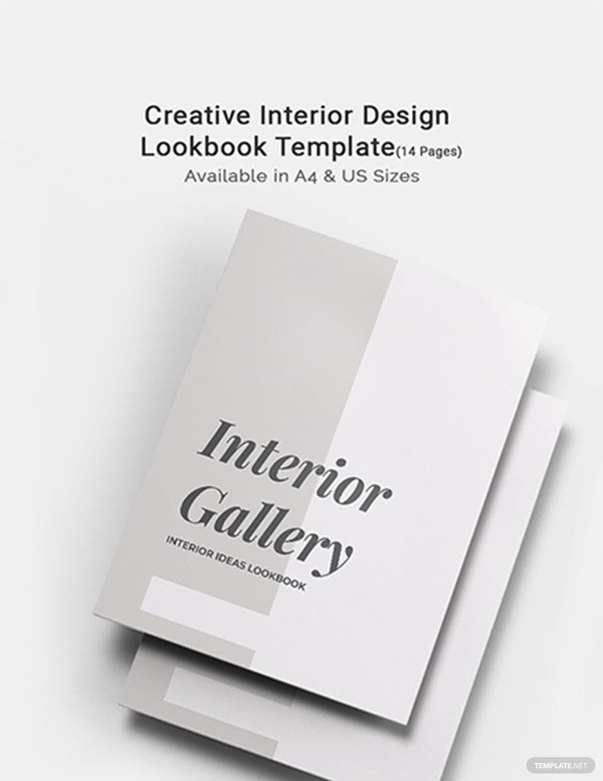 Creative Interior Design Lookbook Template