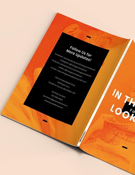 Free Creative Photography Lookbook Template - InDesign, Word, Apple ...