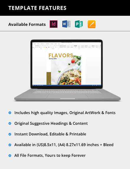Simple Digital Food Lookbook 