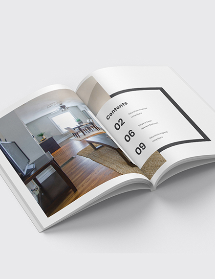 Digital Interior Design Lookbook Template