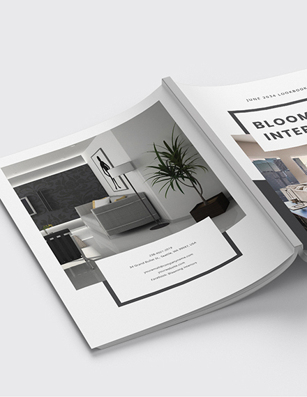 Sample Digital Interior Design Lookbook 