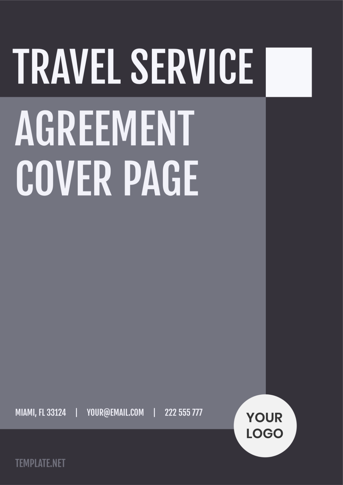 Travel Service Agreement Template