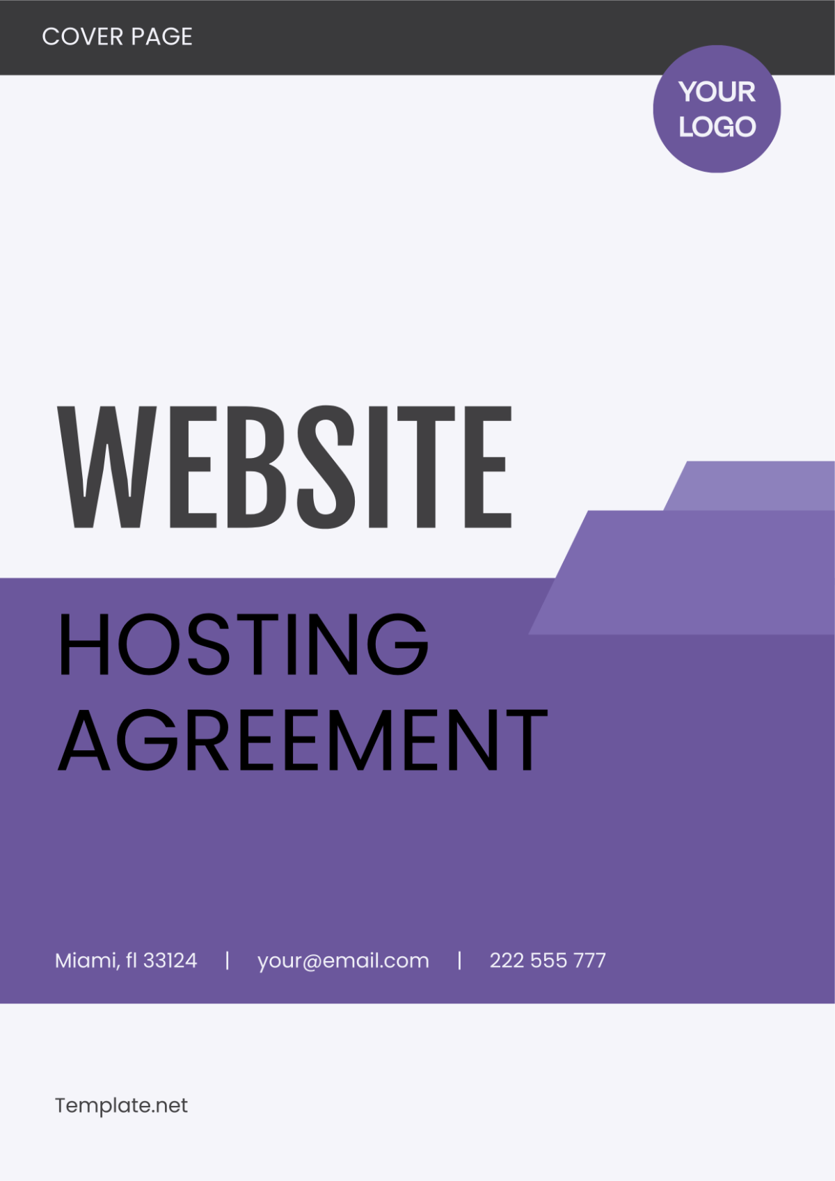 Website Hosting Agreement Template