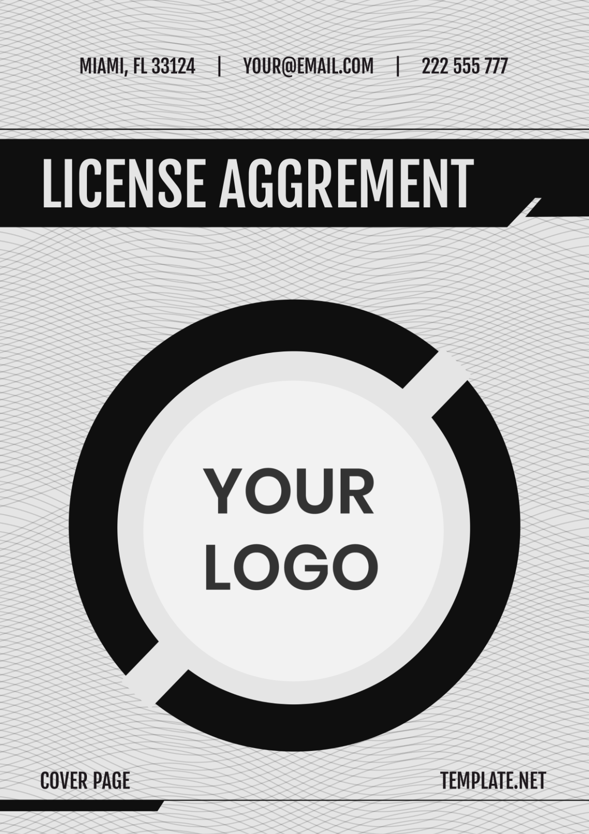 License Agreement Template