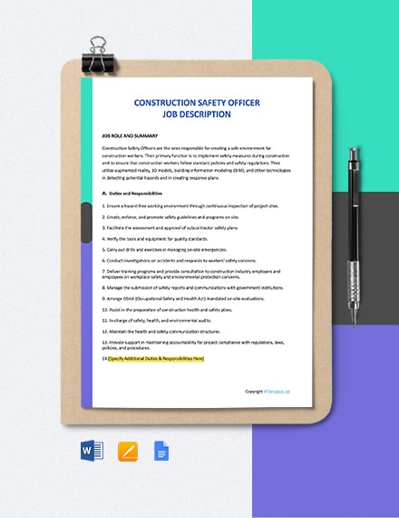 22+ Construction Safety Templates in Google Docs - Free Downloads ...