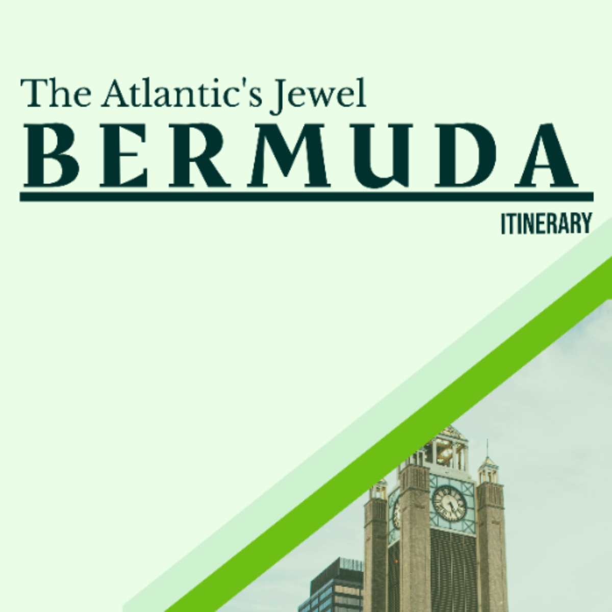 Bermuda Itinerary Template - Edit Online & Download