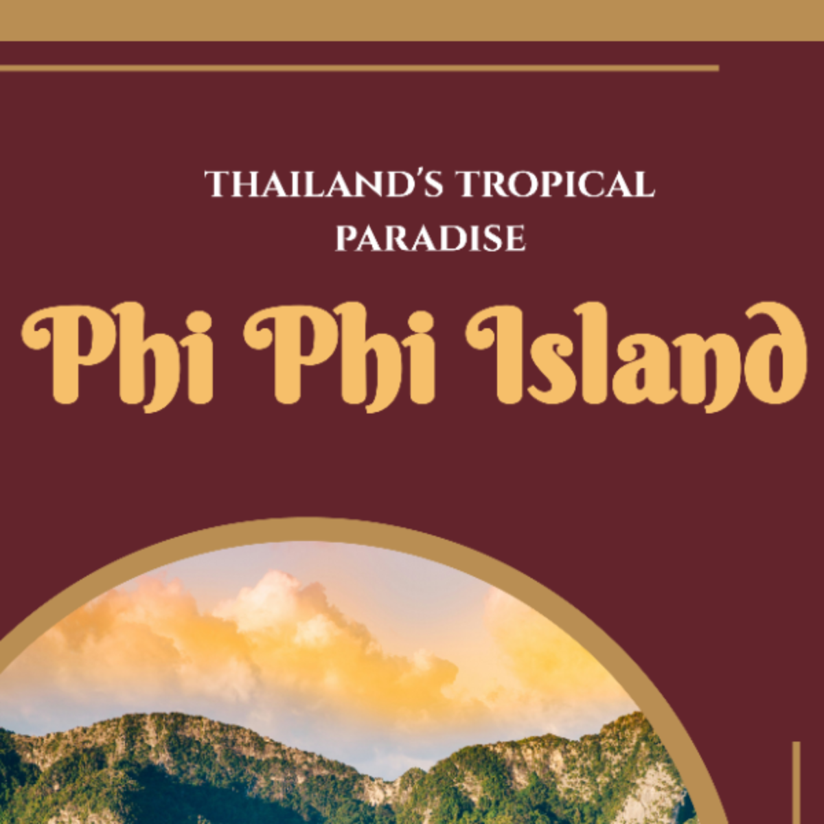 Phi Phi Island Itinerary Template - Edit Online & Download