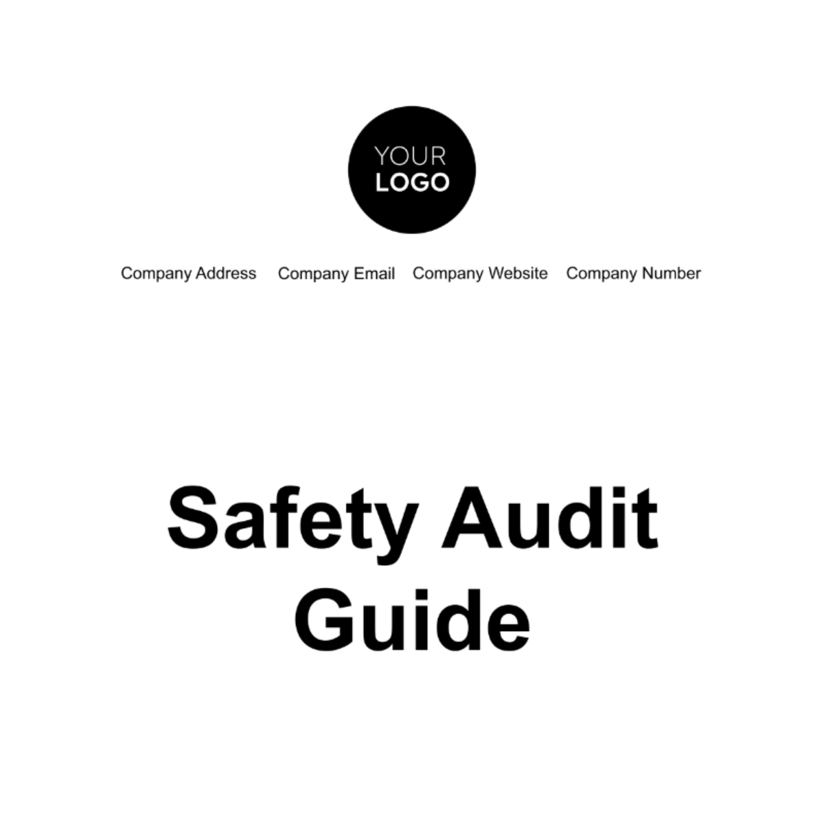 Free Safety Audit Guide Template