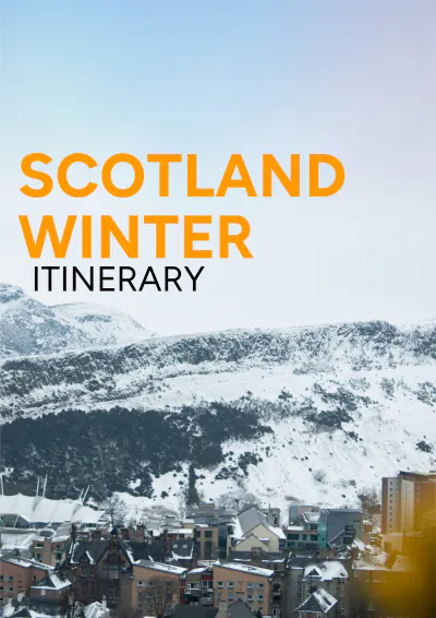 Free Scotland Winter Itinerary Template to Edit Online