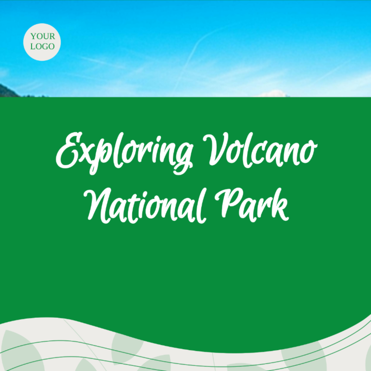 Volcano National Park Itinerary Template - Edit Online & Download