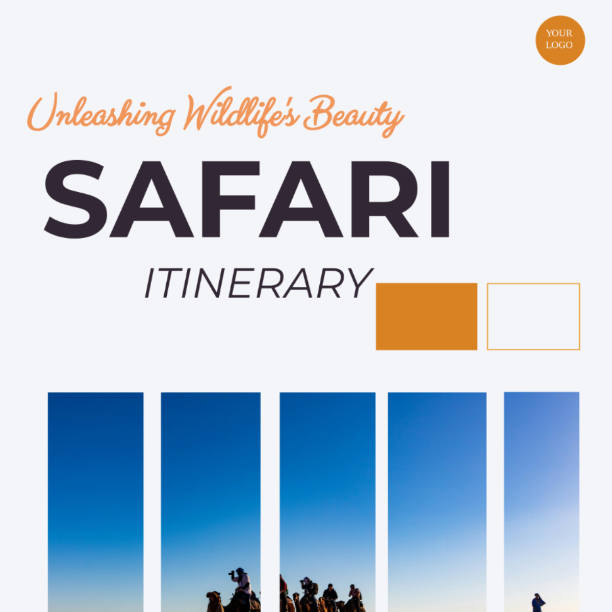 Safari Itinerary Template - Edit Online & Download