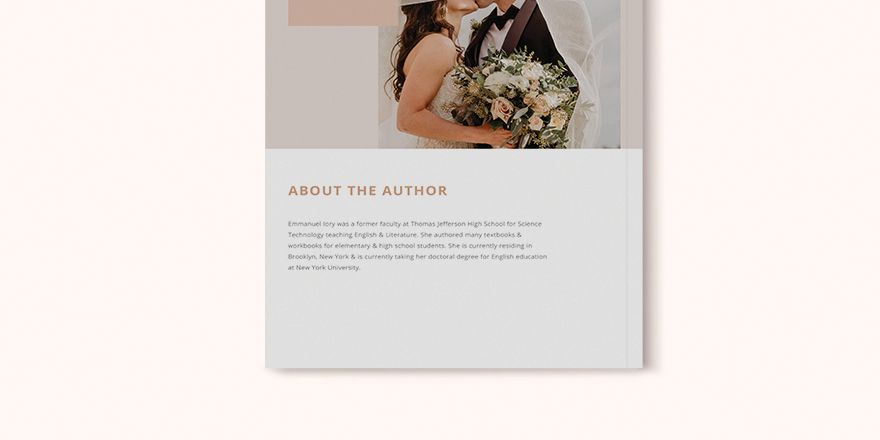 Photographer Wedding Workbook Template