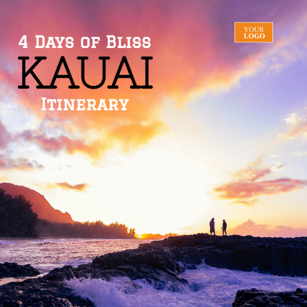 4 Day Kauai Itinerary Template - Edit Online & Download