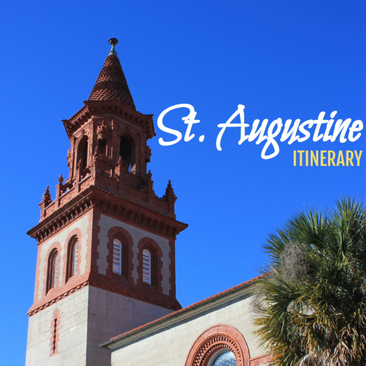 St Augustine Itinerary Template - Edit Online & Download