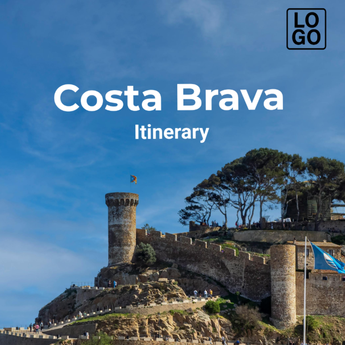 Costa Brava Itinerary Template - Edit Online & Download