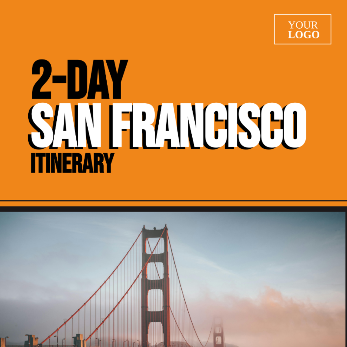 2 Day San Francisco Itinerary Template - Edit Online & Download