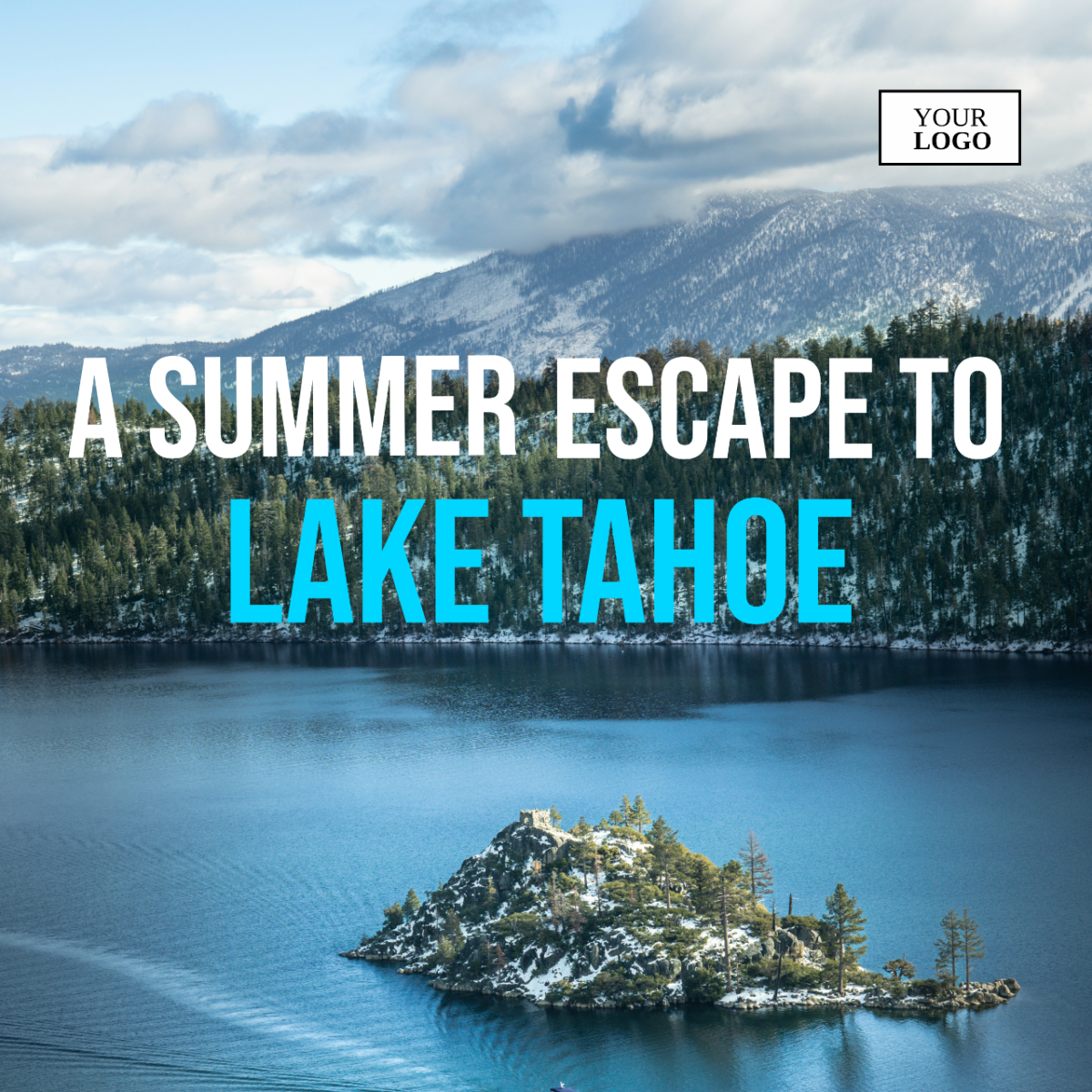 Lake Tahoe Summer Itinerary Template - Edit Online & Download