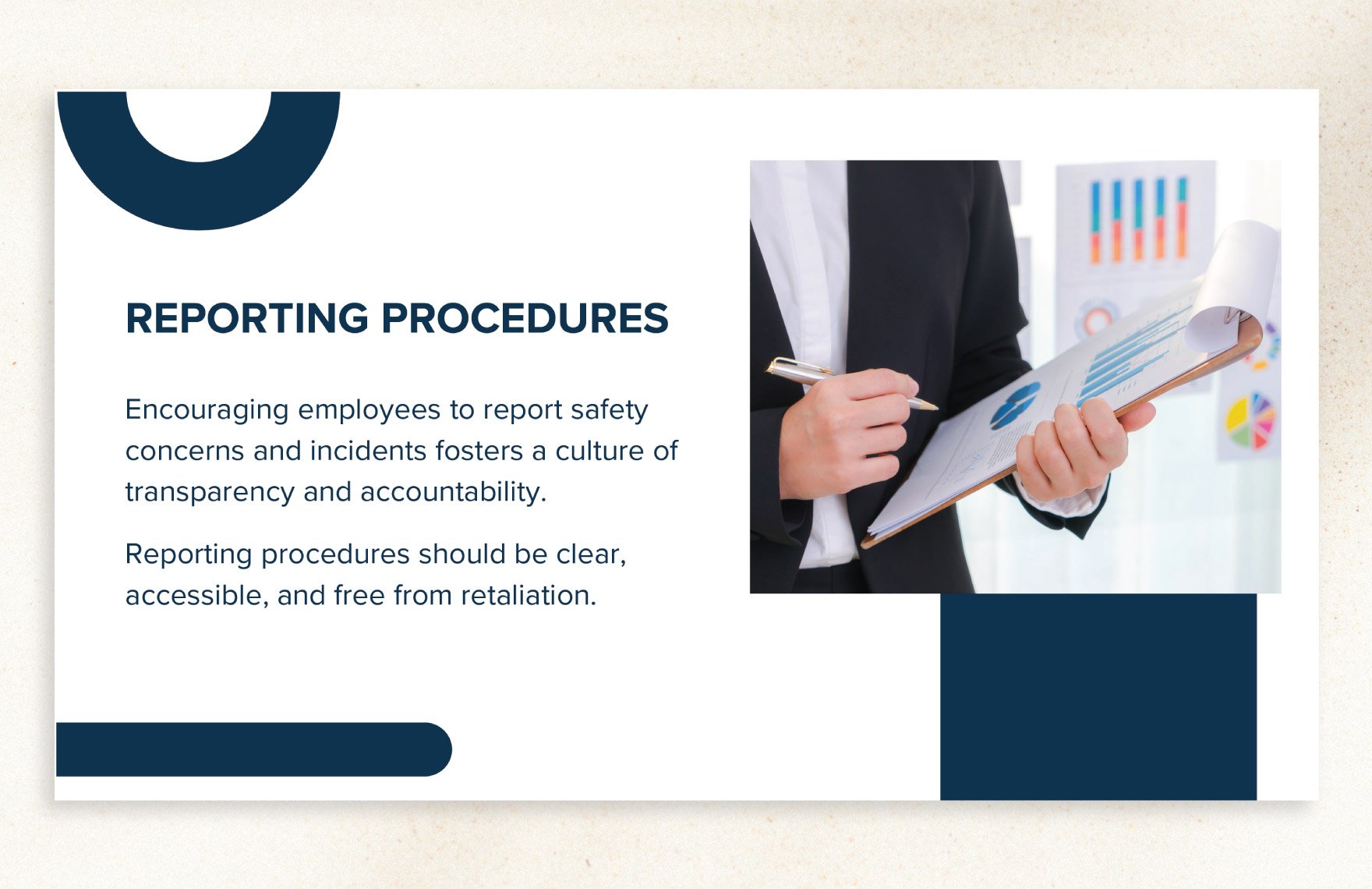 Workplace Safety Protocols Presentation Template