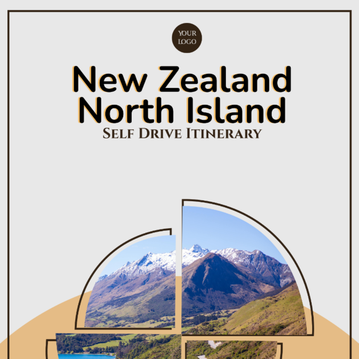 New Zealand North Island Self Drive Itinerary Template - Edit Online & Download