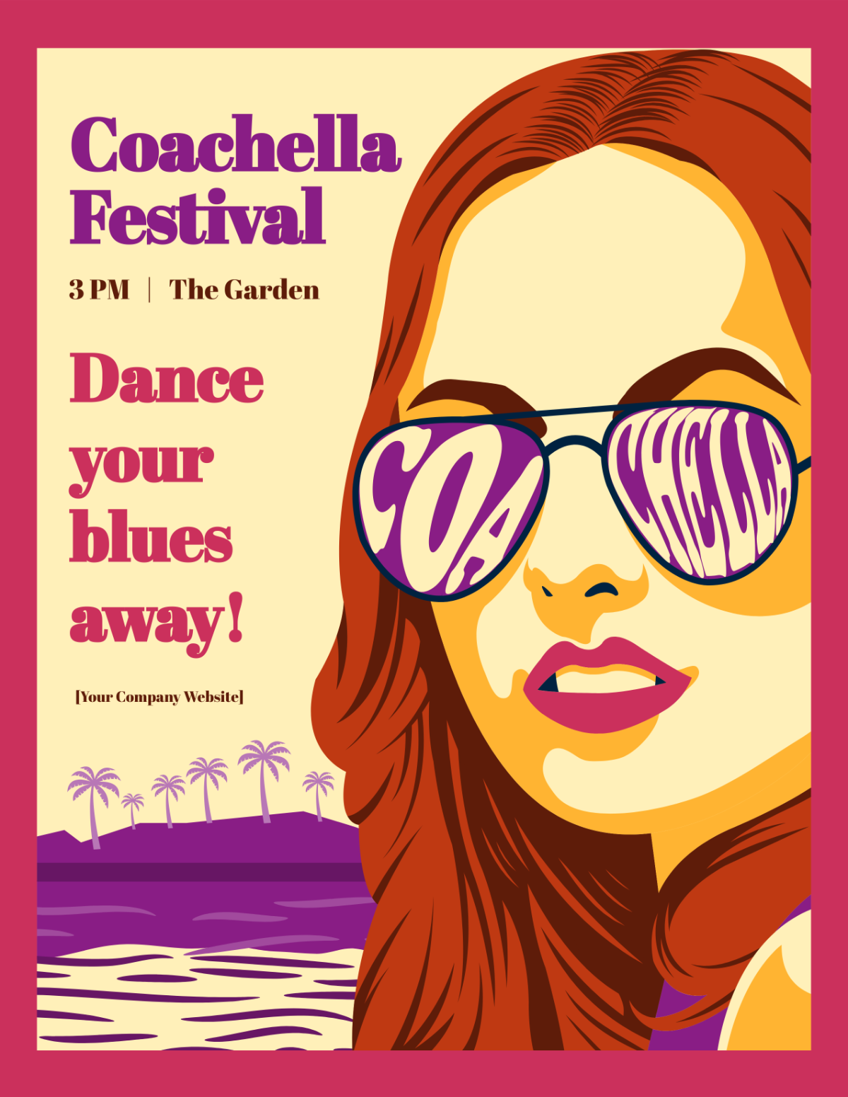 Coachella Festival Flyer
