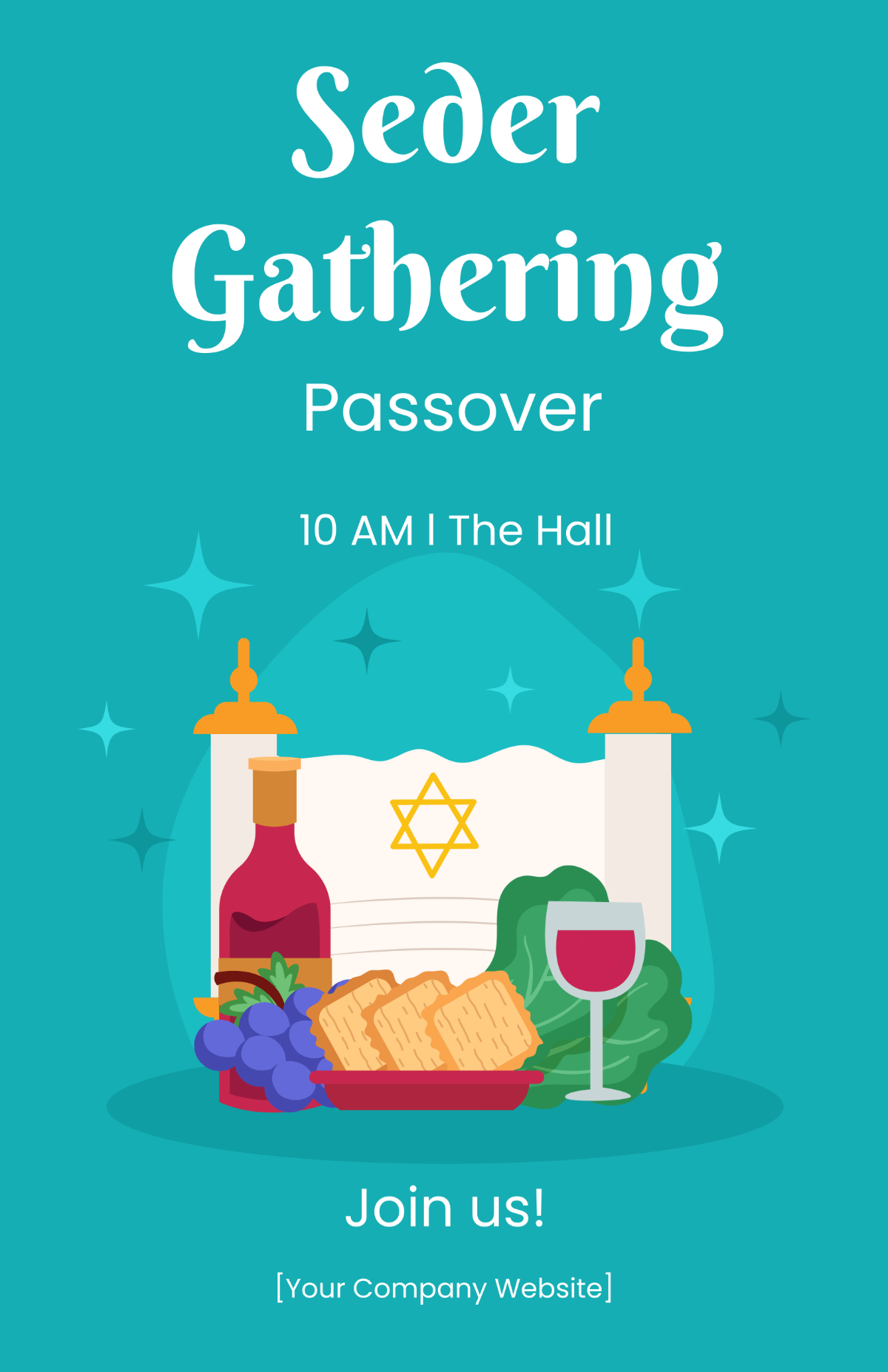 Passover Poster Template