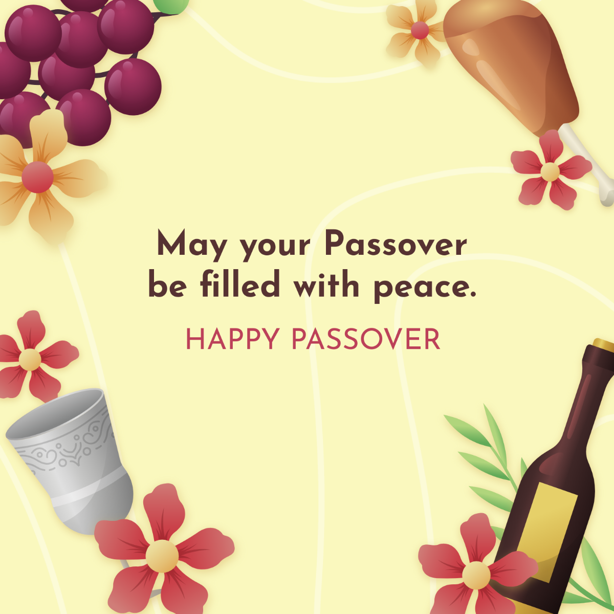 Passover LinkedIn Post Template
