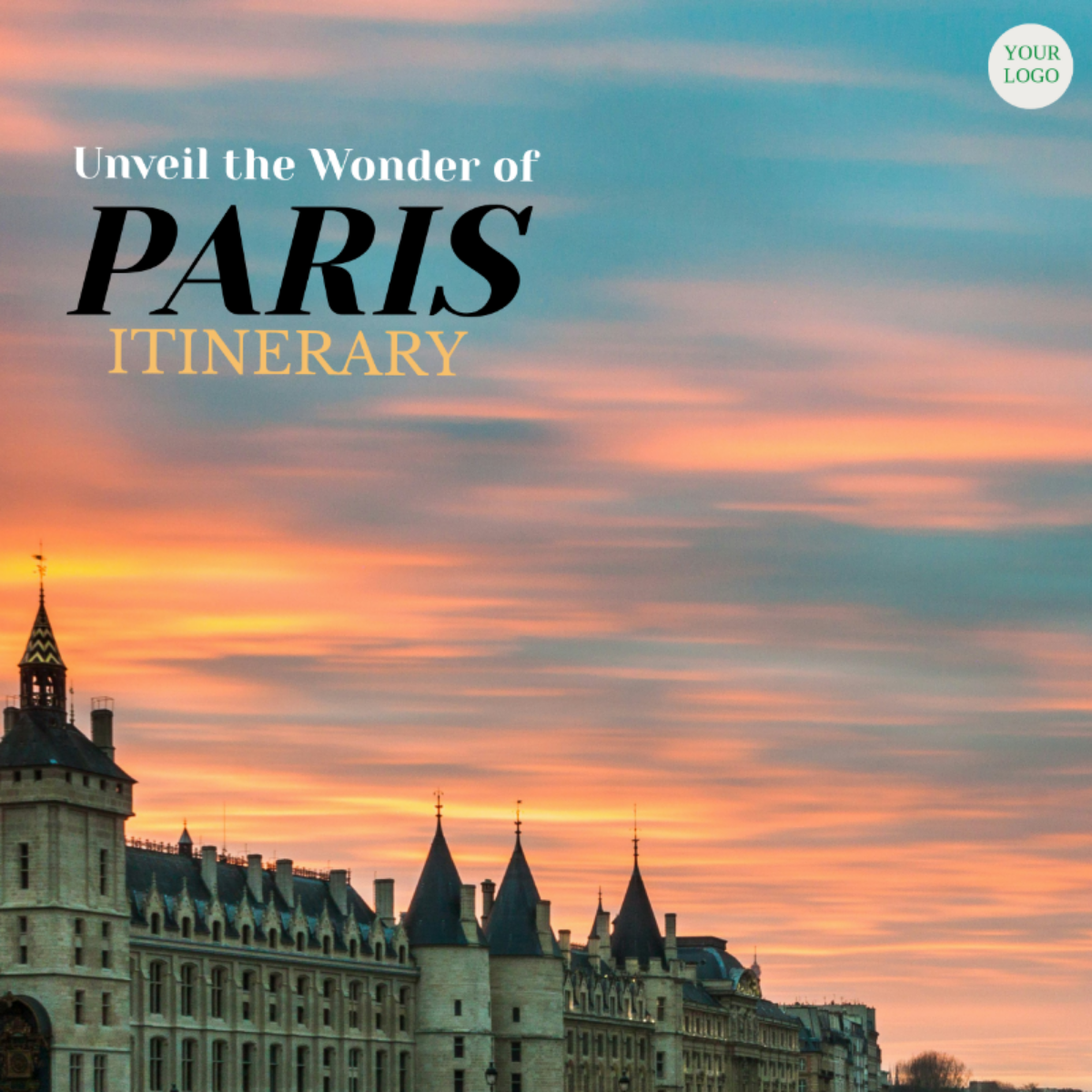 6 Day Paris Itinerary Template - Edit Online & Download