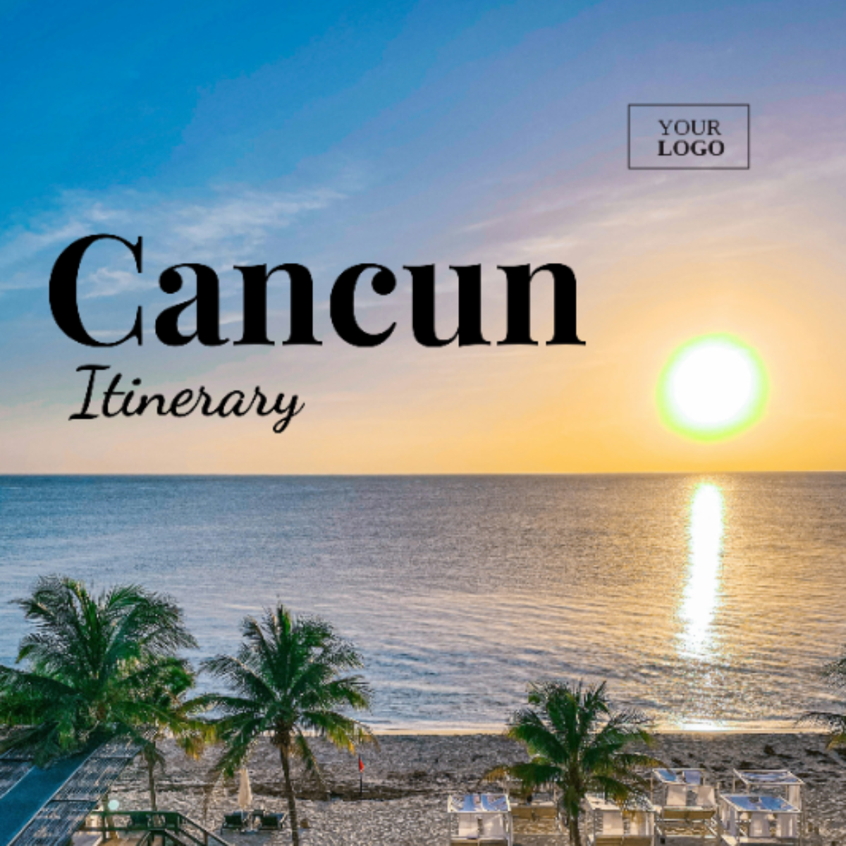 5 Day Cancun Itinerary Template - Edit Online & Download