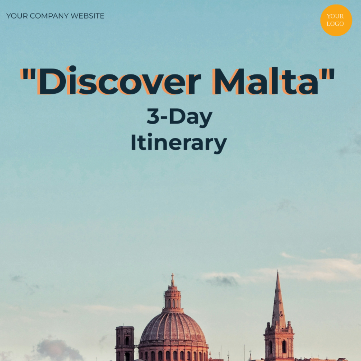 3 Day Malta Itinerary Template - Edit Online & Download