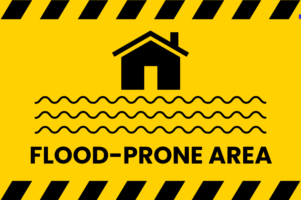 Flood Warning Sign Template