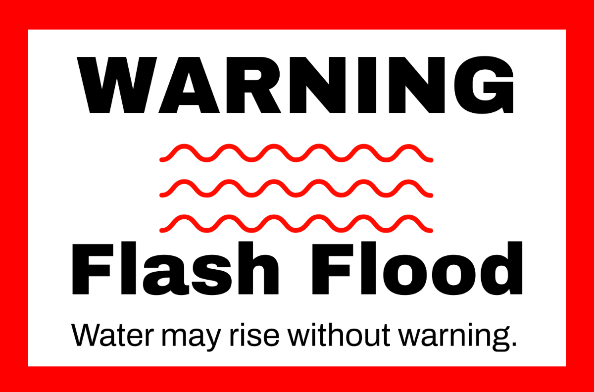 Flood Warning Banner Template