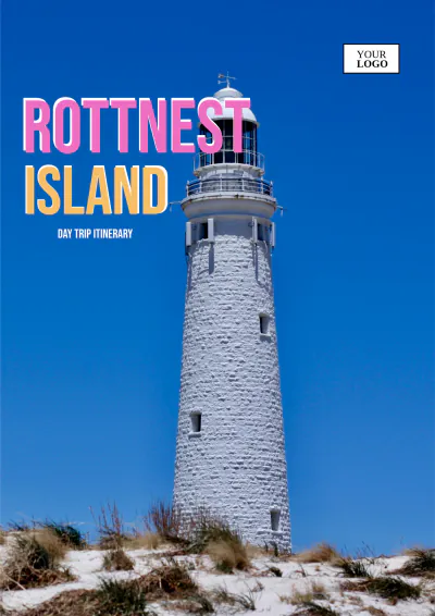 Free Rottnest Island Day Trip Itinerary Template to Edit Online