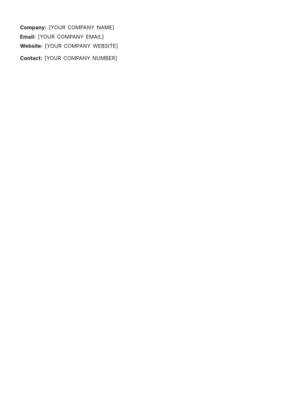 Free Cotswold Itinerary Template to Edit Online