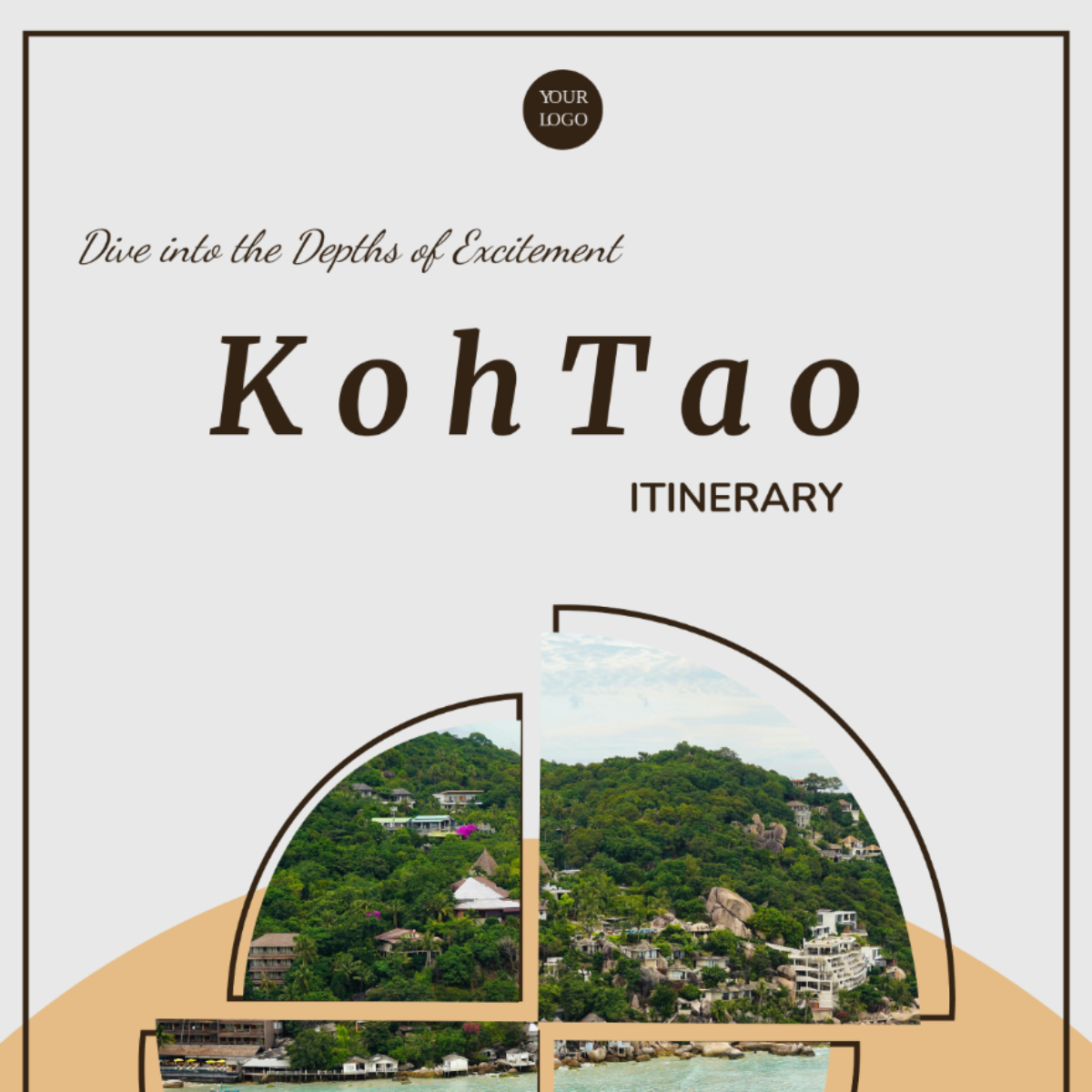 Koh Tao Itinerary Template - Edit Online & Download