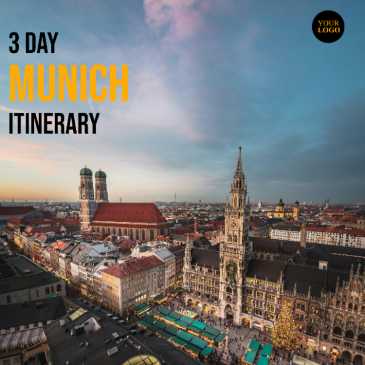 3 Day Munich Itinerary Template - Edit Online & Download