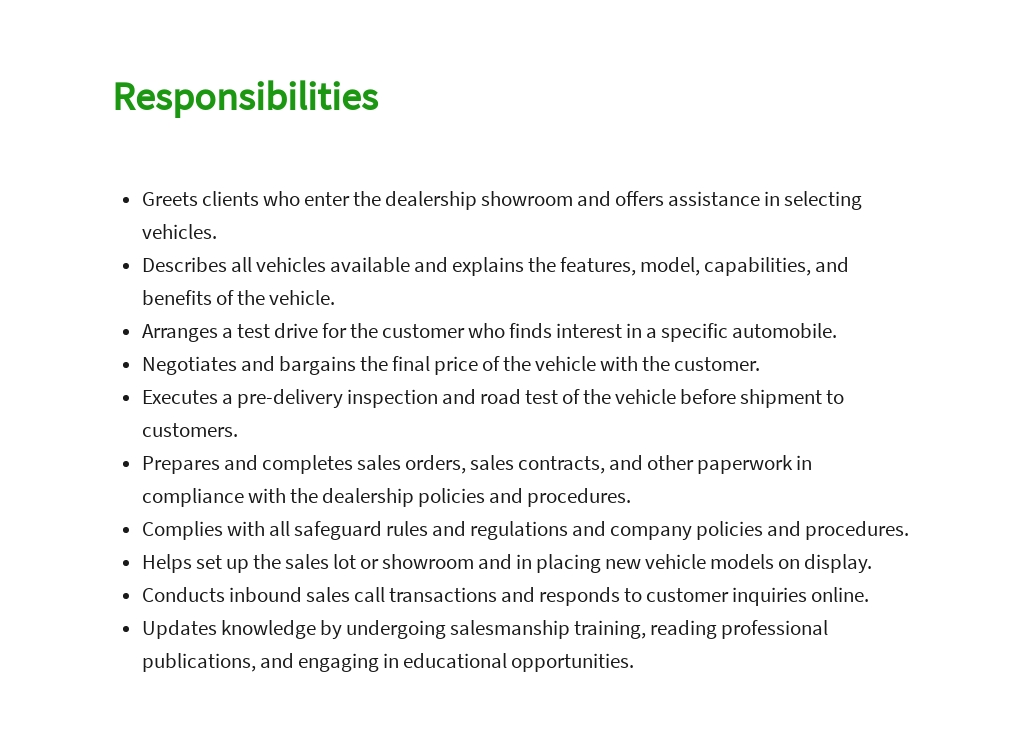 Free Automotive Sales Consultant Job Ad/Description Template 3.jpe