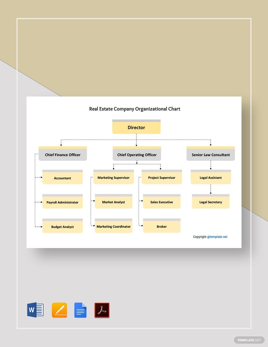 Real Estate Goal Chart Download In PDF Illustrator Template