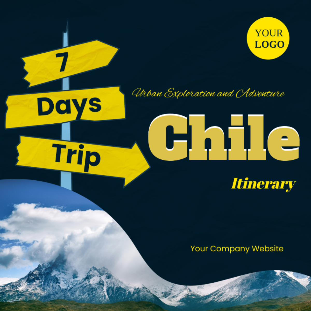 7 Day Chile Itinerary Template - Edit Online & Download