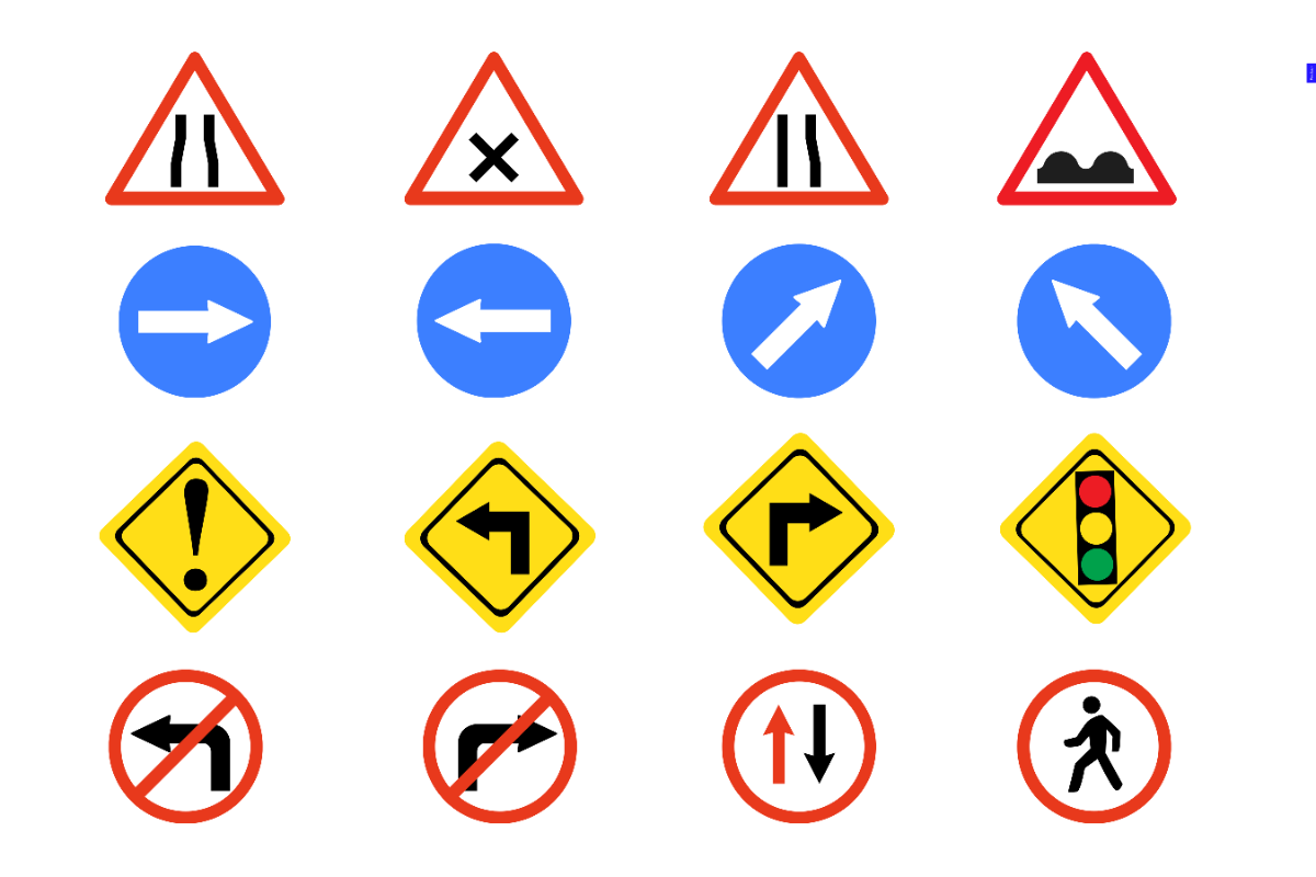 Road Sign Templates