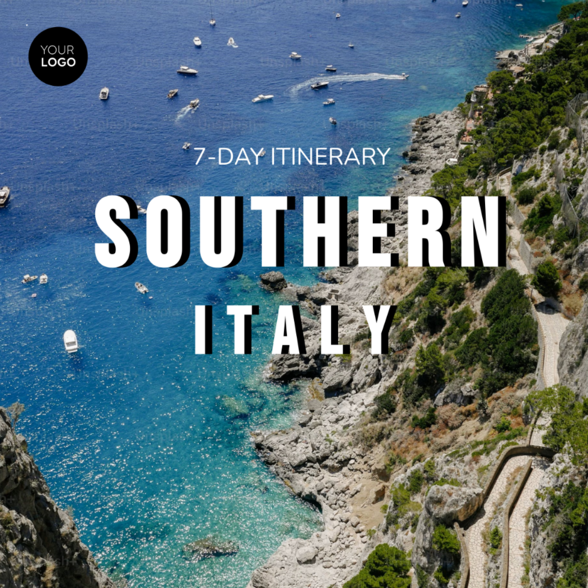 7 Day Southern Italy Itinerary Template - Edit Online & Download