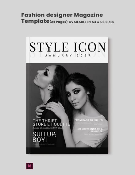 fashion designer magazine