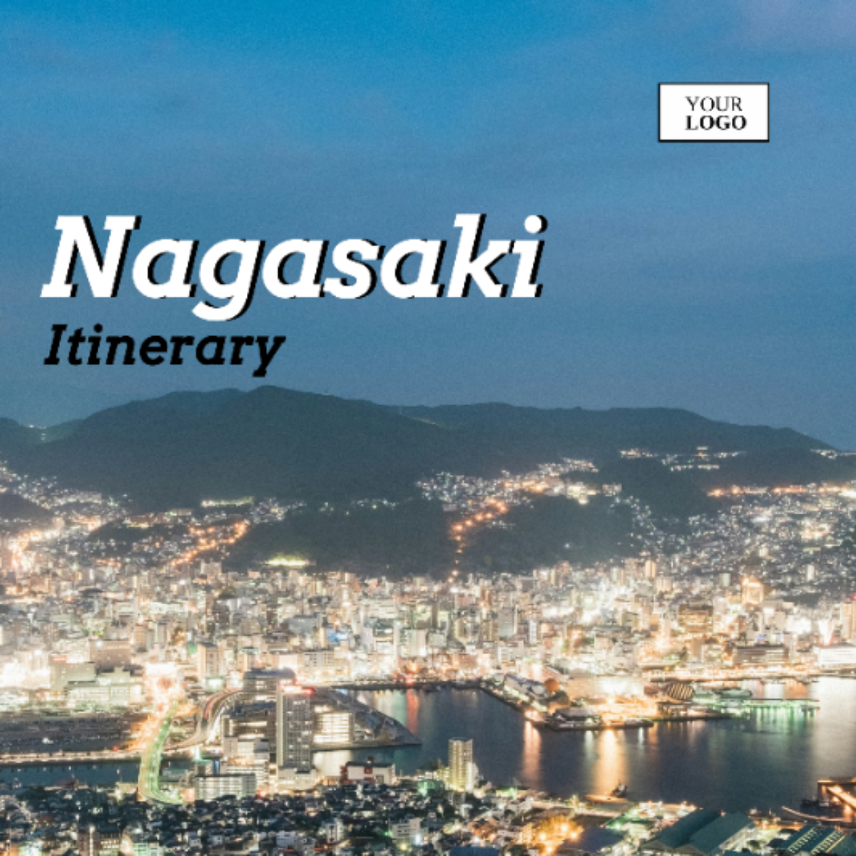 Nagasaki Itinerary Template - Edit Online & Download