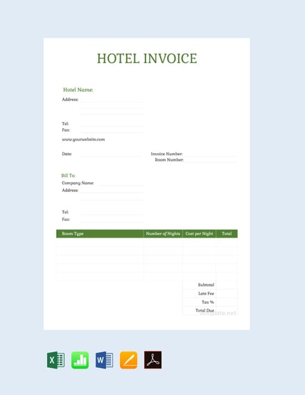 catering invoice