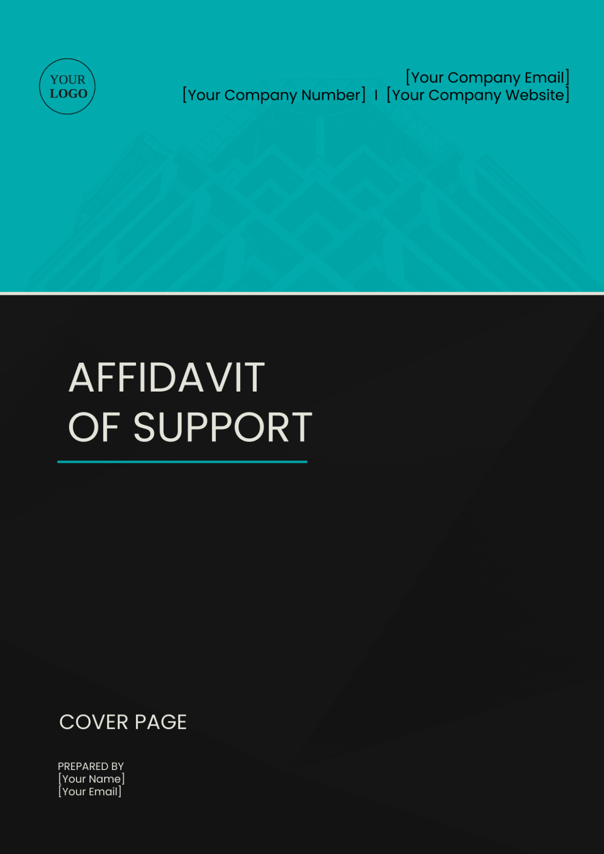 Affidavit of Support Cover Page Template - Edit Online & Download