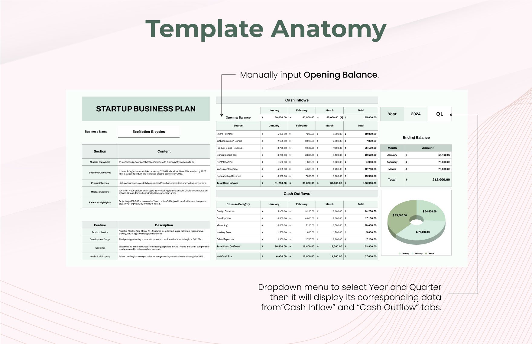 Startup Excel Business Plan Template